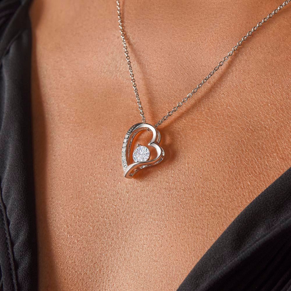 Gift for Girlfriend - Woman of my Dreams - Forever Love Necklace