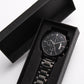 To My Man - You're The Best Thing - Black Chronograph Watch