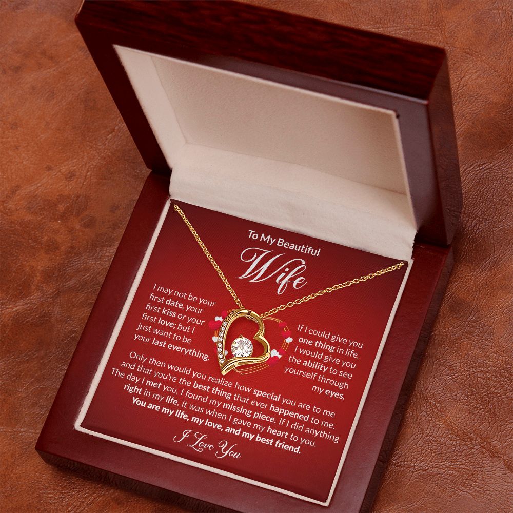 Gift for Wife - Forever Love Necklace - Valentine's Day Gift