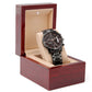 To My King - I Love You - Black Chronograph Watch