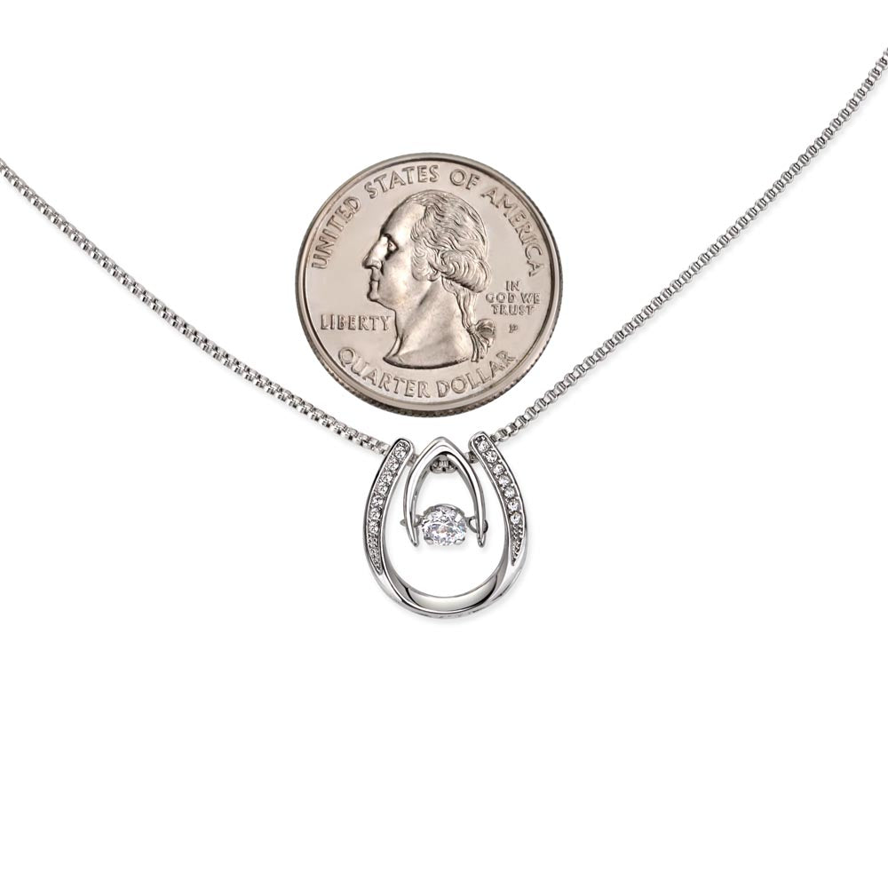 Inspired by Taylor (Fearless Edition) - You Are Fearless - Lucky Horseshoe Necklace