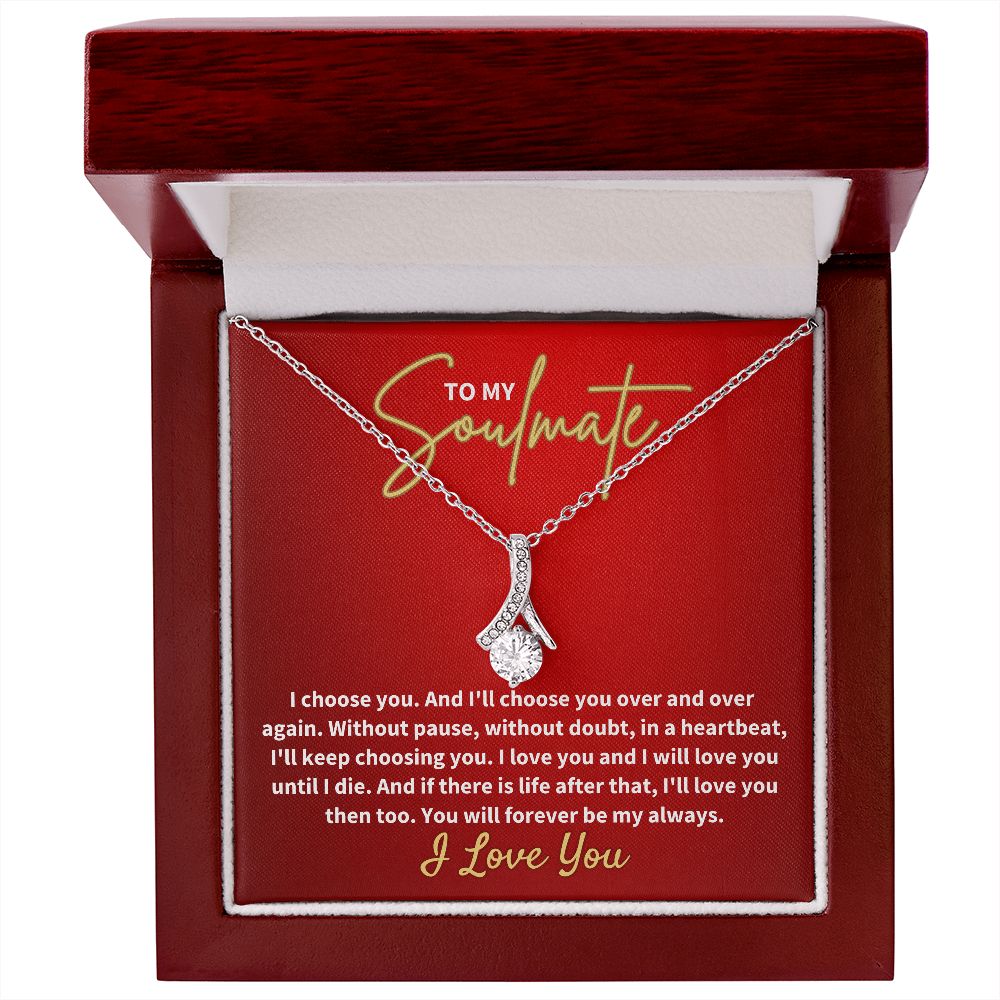 Gift for Her - I Choose You - Alluring Beauty Necklace