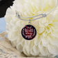 Gift for Her - It Is Well With My Soul - Faith Bangle Bracelet
