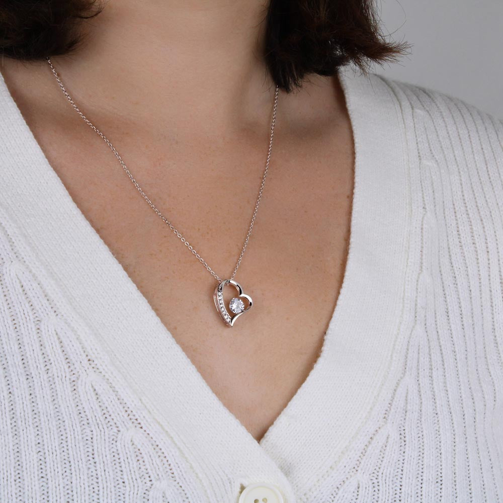 To My Princess - You Are A Treasure - Forever Love Necklace