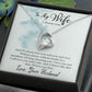 Gift for Wife from Husband - I Choose You - Forever Love Necklace