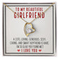 Funny Gift for Girlfriend - Rare Boyfriend - Forever Love Necklace