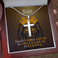 Son - Lion of Judah - Cross Necklace