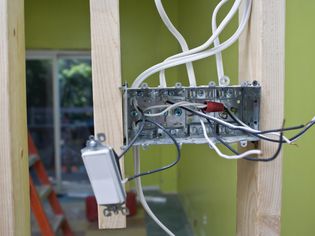 Installation of a switch box