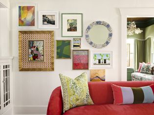 gallery wall layout