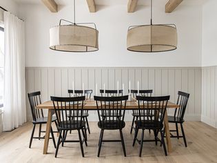 modern farmhouse dining room